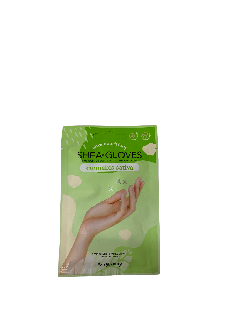 AvryBeauty Shea-gloves Cannabis Sativa